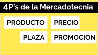 Estrategia para Las 4 Ps de la Mercadotecnia [upl. by Chrisse]