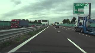 Italy  ItalienAutostrada A4 Richtung Milano  A22 Richtung Bolzano [upl. by Sainana]