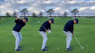 Xander Schauffele Iron Swing 2022  IRON SWING [upl. by Harimas]