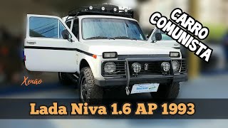 Lada Niva 1993 com motor 16 AP Flex todo equipado História e detalhes [upl. by Ecylahs]