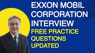 Exxon Mobil Corporation Interview Questions amp Answers Free Practice Questions [upl. by Notserp638]