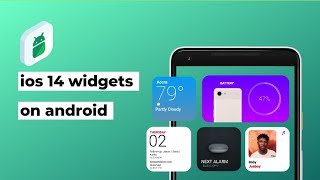 How to recreate ios 14 widgets on android [upl. by Nyliram]