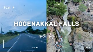 Exploring Hogenakkal Falls A Thrilling Adventure road trip from Bangalore 🏞️🚣‍♂️  Monkey attack [upl. by Sosthina346]