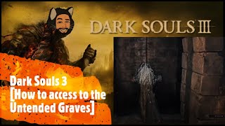 Dark Souls 3 How to access to the Untended Graves [upl. by Aihtnamas]