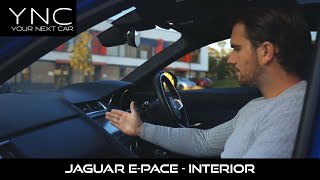 JAGUAR EPACE  INTERIOR REVIEW [upl. by Lay260]