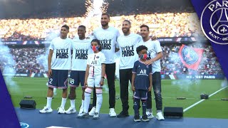 Revivez la présentation de nos 5 recrues dans une ambiance incroyable 👏❤️💙 NewDiamondsInParis [upl. by Dumm]