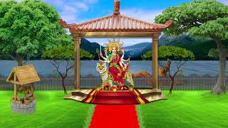 Navrat Mata set  Background Stage Set  New Mata Set  Durga Mata Set  Free Download Mata Set 2024 [upl. by Jacinto]