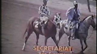 SECRETARIAT  1973 Belmont Stakes  Part 3 CBS [upl. by Tuck]