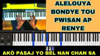 quotMen Bel AKÒ chan sa Alelouya Ou sen sou piano Do majeurquot [upl. by Iram]