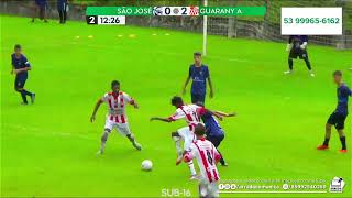 SÃO JOSÉ vs GUARANY A  Copa Teutônia [upl. by Myrwyn319]