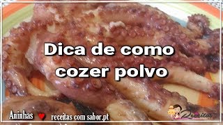 Como cozer polvo e deixá lo bem macio [upl. by Biddie889]