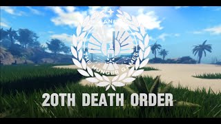 20th Hunger Games Death Order [upl. by Sielen]