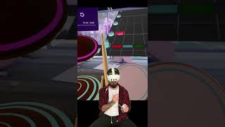 Bring Me To Life VR Drumming with Quest 3 vrdrumming [upl. by Auhsohey562]