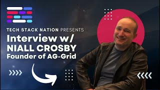 The Future of AG Grid amp AG Charts  Interview w Niall Crosby [upl. by Elyrehc402]