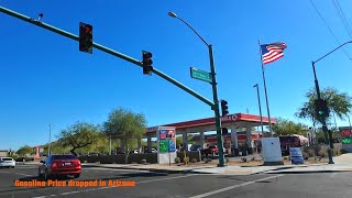 Gasoline price dropped in Arizona USA [upl. by Ailehc]