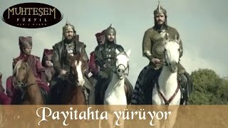 Şehzade Mustafa Payitahta Yürüyor  Muhteşem Yüzyıl 115Bölüm [upl. by Nevada]