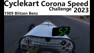 1909 Blitzen Benz Cyclekart Corona Challenge 2023 52MPH [upl. by Asyal]