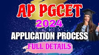 AP PGCET 2024 APPLICATION PROCESS  AP PGCET APPLY IN MOBILE 2024  TECHME111 [upl. by Auroora]