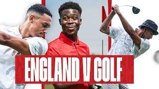 Saka SHOCKS The Squad Kanes PileDriver amp Trent and Jude Battle It Out 🤣 ⛳️  Inside Access [upl. by Silvia]