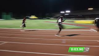 Tega Odele wins Race B Men 200m [upl. by Edee]