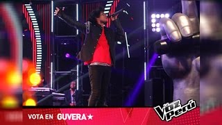 Jefferson Tadeo canta quotChala head chalaquot  Conciertos en vivo  La Voz Perú 2015 [upl. by Walden]