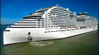 MSC World Europa Cruise Ship Tour 4K [upl. by Naedan]