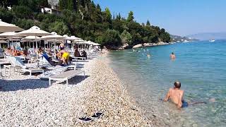 Corfu Greece Barbati beach 2023 walkaround [upl. by Jaymee]