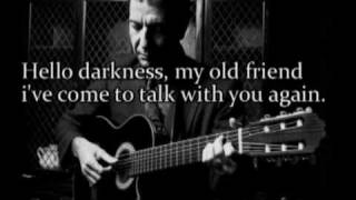 Leonard Cohen  Sound of Silence tribute to Paul Simon [upl. by Etnaihc]