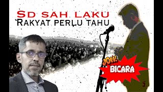 Jom Bicara SD sah laku usul tak percaya bukan satusatunya cara tentukan keabsahan PM [upl. by Bartosch]