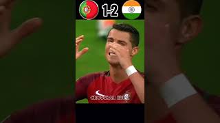 🇮🇳 india vs Portugal 🇵🇹 fifa ⚽️ world cup [upl. by Ellinger]