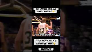 Larry Bird Savage Trash Talk Stories When Larry Bird Called Game Against the Lakers 😤 [upl. by Ythomit158]