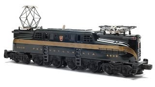 Lionel postwar O gauge GG1 in action  Classic Toy Trains magazine [upl. by Kordula663]