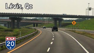 Autoroute 20  Lévis Québec [upl. by Witkin]