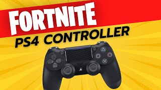 How To Play Fortnite on PC with PS4 Controller Working Method [upl. by Yttocs81]