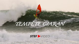 Tempête Ciaran Big Wave Windsurfing [upl. by Bordy]