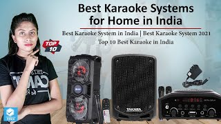 Best Karaoke Systems for Home in India  Top 10 Best Karaoke in India  Best Karaoke System [upl. by Aynosal534]