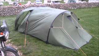 Vango 350 Equinox in a STRONG wind [upl. by Antonia253]