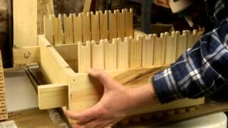 Assembling frames from Mann Lake for a Langstroth deep honeybee hive [upl. by Mallory]