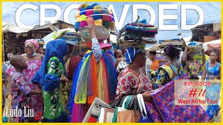 Benin BUSY like never  DANTOKPA biggest West African market  Cotonou 11 [upl. by Rekyr743]