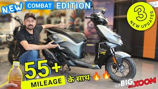 आ गया Hero Xoom का न्यू Combat Edition  Xoom Combat Edition Hero Xoom Mileage New Updates 110cc [upl. by Charie]