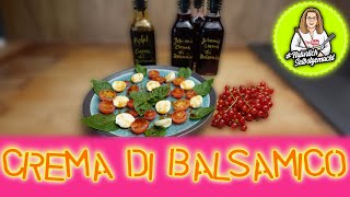 Balsamico Creme selbst machen mit nur 3 Zutaten [upl. by Ahsoym]