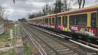 Dresdner Bahn Baustelle Buckower Chaussee April 2024 [upl. by Ibocaj]