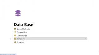 Simplify Your Social Strategy with Notion Social Media Template See How [upl. by Adnamas]