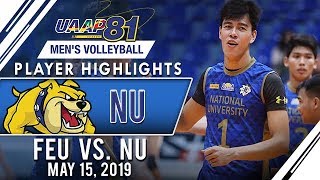 UAAP 81 MV Finals Bryan Bagunas drops 35 points as NU wins UAAP 81 title  May 15 2019 [upl. by Aimahc338]