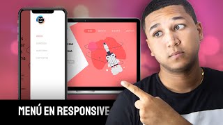 ✅TRANSFORMA TU MENÚ EN RESPONSIVE CON CSS y JS [upl. by Ohare]