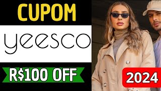 CUPOM DE DESCONTO YEESCO 2024 » 80 OFF Primeira compra 💛 [upl. by Munroe]