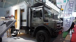 Bimobil Unimog Ex435 extreme RV review [upl. by Nosral230]