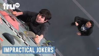 Impractical Jokers  Rock Climbing Speed Demon [upl. by Atnohsal]