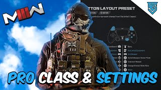 2024 BEST PRO MW3 CONTROLLER SETTINGS  CLASSES 1 U18 PLAYER [upl. by Eidok366]