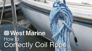 How To Correctly Coil Rope [upl. by Scriven684]